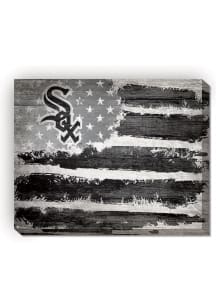 Chicago White Sox Flag 16x20 Wall Art
