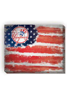 New York Yankees Flag 16x20 Wall Art