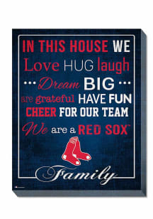 Boston Red Sox In This House 16x20 Wall Art