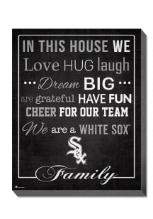 Chicago White Sox In This House 16x20 Wall Art