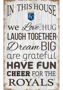 Kansas City Royals In This House 11x19 Sign