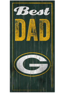 Green Bay Packers Best Dad Sign