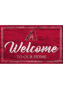 Arizona Diamondbacks Welcome to our Home 6x12 Sign