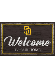 San Diego Padres Welcome to our Home 6x12 Sign