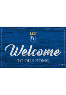 Kansas City Royals Welcome to our Home 6x12 Sign