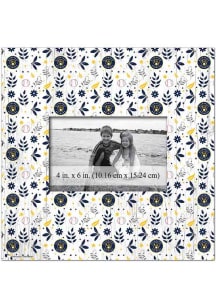 Milwaukee Brewers Floral Pattern Picture Frame