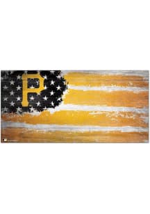 Pittsburgh Pirates Flag 6x12 Sign