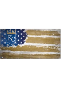 Kansas City Royals Flag 6x12 Sign
