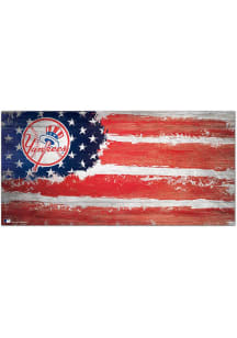 New York Yankees Flag 6x12 Sign