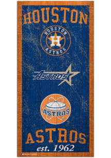 Houston Astros Heritage 6x12 Sign