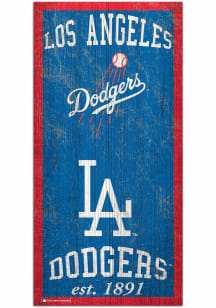 Los Angeles Dodgers Heritage 6x12 Sign