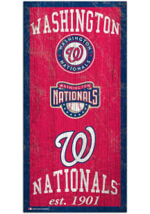 Washington Nationals Heritage 6x12 Sign