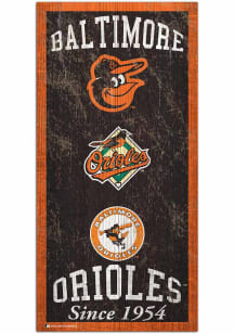 Baltimore Orioles Heritage 6x12 Sign