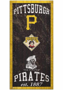 Pittsburgh Pirates Heritage 6x12 Sign