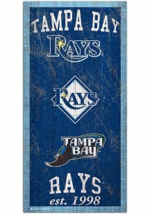Tampa Bay Rays Heritage 6x12 Sign