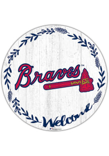 Atlanta Braves Welcome Circle Sign