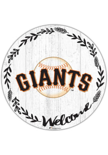San Francisco Giants Welcome Circle Sign