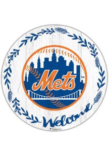 New York Mets Welcome Circle Sign