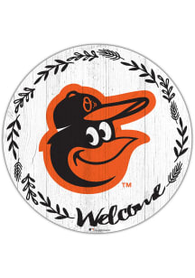 Baltimore Orioles Welcome Circle Sign