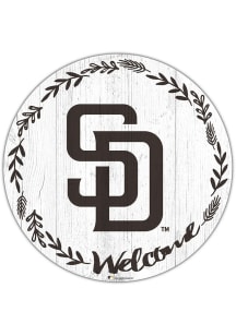 San Diego Padres Welcome Circle Sign