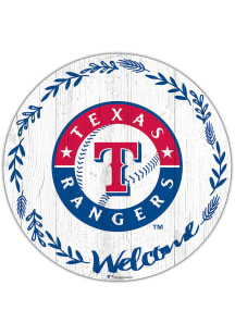 Texas Rangers Welcome Circle Sign