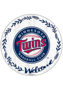 Minnesota Twins Welcome Circle Sign
