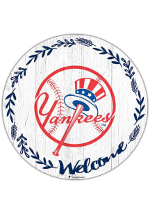 New York Yankees Welcome Circle Sign