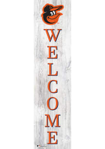 Baltimore Orioles 48 Inch Welcome Leaner Sign