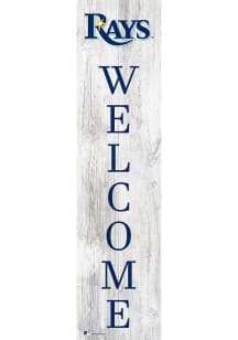 Tampa Bay Rays 48 Inch Welcome Leaner Sign