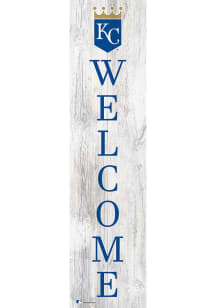 Kansas City Royals 48 Inch Welcome Leaner Sign
