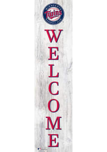 Minnesota Twins 48 Inch Welcome Leaner Sign