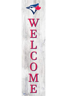 Toronto Blue Jays 24 Inch Welcome Leaner Sign