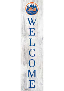 New York Mets 24 Inch Welcome Leaner Sign