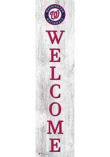 Washington Nationals 24 Inch Welcome Leaner Sign