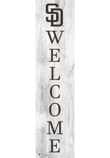 San Diego Padres 24 Inch Welcome Leaner Sign