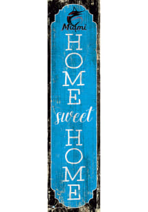 Miami Marlins 48 Inch Home Sweet Home Leaner Sign