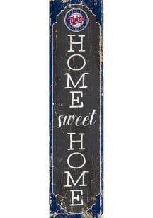Minnesota Twins 48 Inch Home Sweet Home Leaner Sign
