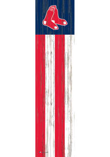 Boston Red Sox 48 Inch Flag Leaner Sign