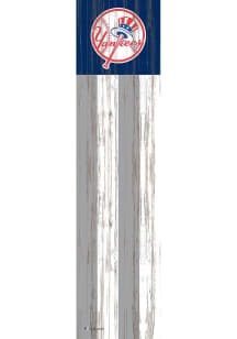 New York Yankees 24 Inch Flag Leaner Sign