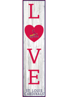 St Louis Cardinals 48 Inch Love Leaner Sign
