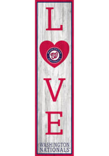 Washington Nationals 48 Inch Love Leaner Sign