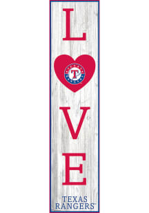 Texas Rangers 48 Inch Love Leaner Sign