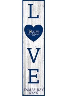 Tampa Bay Rays 48 Inch Love Leaner Sign