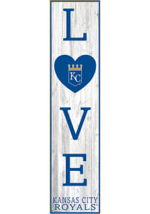 Kansas City Royals 48 Inch Love Leaner Sign