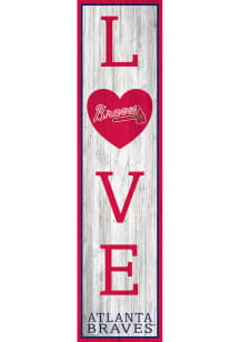 Atlanta Braves 24 Inch Love Leaner Sign