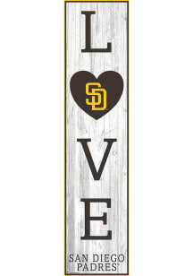 San Diego Padres 24 Inch Love Leaner Sign