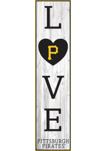 Pittsburgh Pirates 24 Inch Love Leaner Sign
