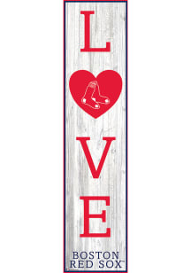 Boston Red Sox 24 Inch Love Leaner Sign