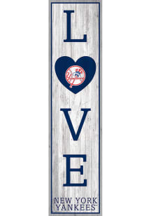 New York Yankees 24 Inch Love Leaner Sign
