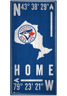 Toronto Blue Jays Coordinate Sign